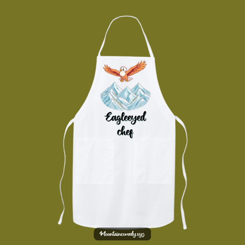 Funny Eagle Soaring Apron: Cook with Freedom and Flair on This Hilarious Kitchen Wear